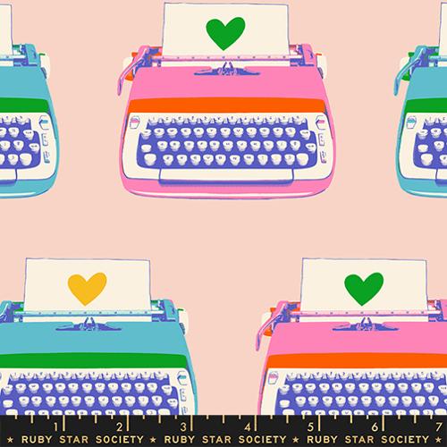 Typewriter - Vintage Pink - BEST DAY EVER - RUBY STAR SOCIETY