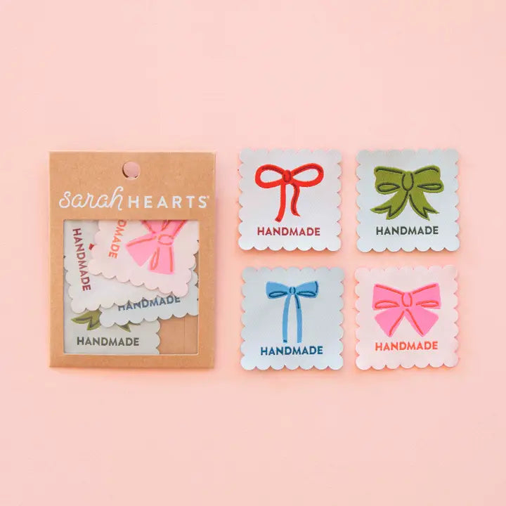 Bows Multipack - Sewing Woven Quilt and Garment Labels