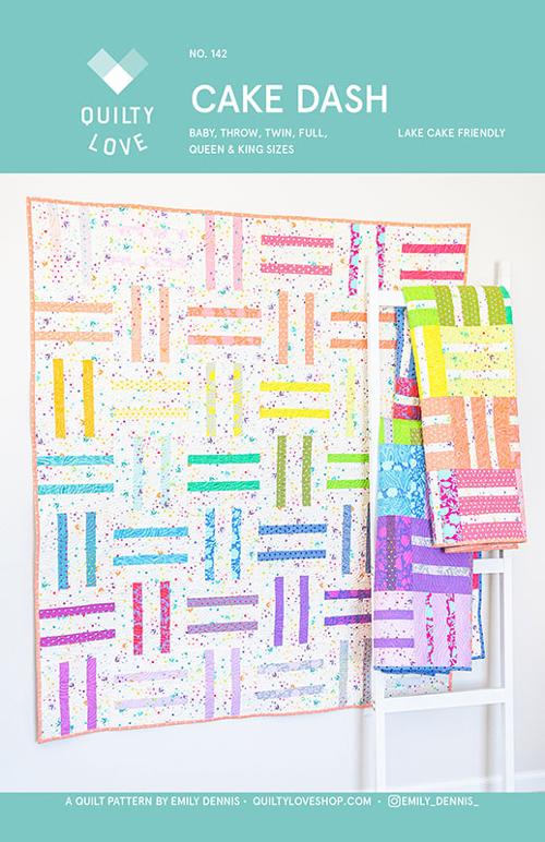 Cake Dash Quilt Pattern - Printed