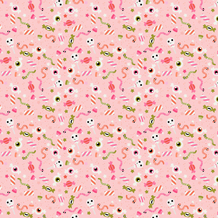 Poppie Cotton - Not Scary - Gooey Sweets - Pink
