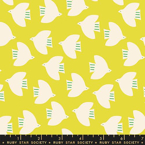 PREORDER - Birds - Citron - RUBY STAR SOCIETY