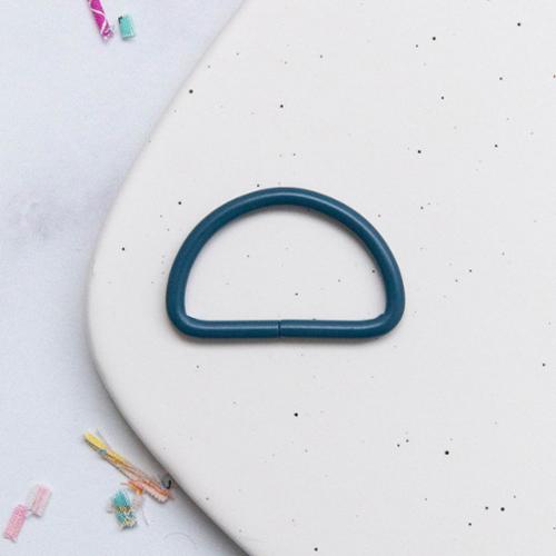 1.5" D Ring - Deep Teal