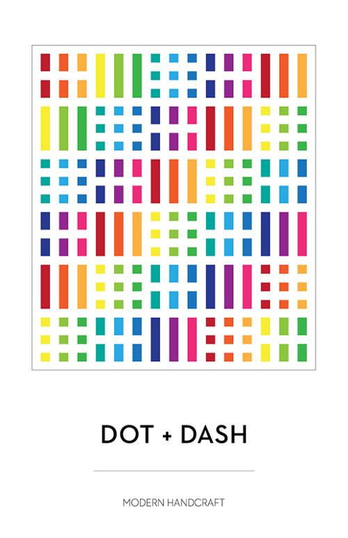 Dot + Dash Quilt Pattern - Printed