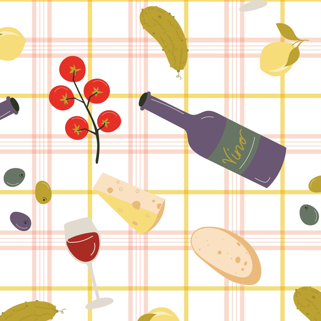 PREORDER - Good Eats - Prosciutto - La Delicatessa - Cloud9 Fabrics