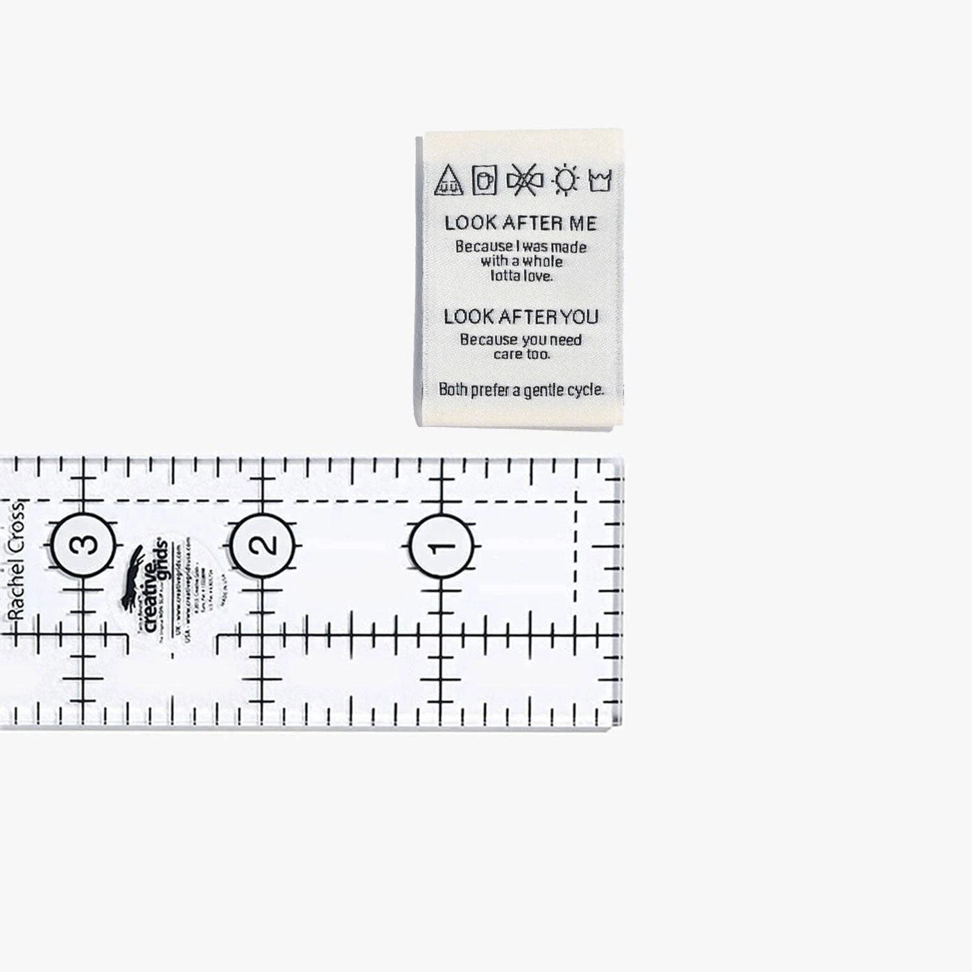 Look After Me, Look After You Woven Labels - Kylie and the Machine