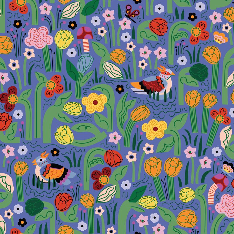 It's a Small World - Blue - A Tulip Story - Cloud9