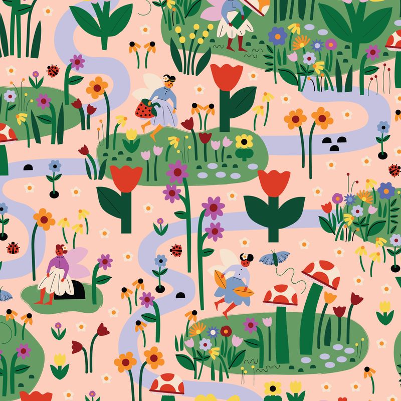 Fairy Daydreams - Peach - A Tulip Story - Cloud9
