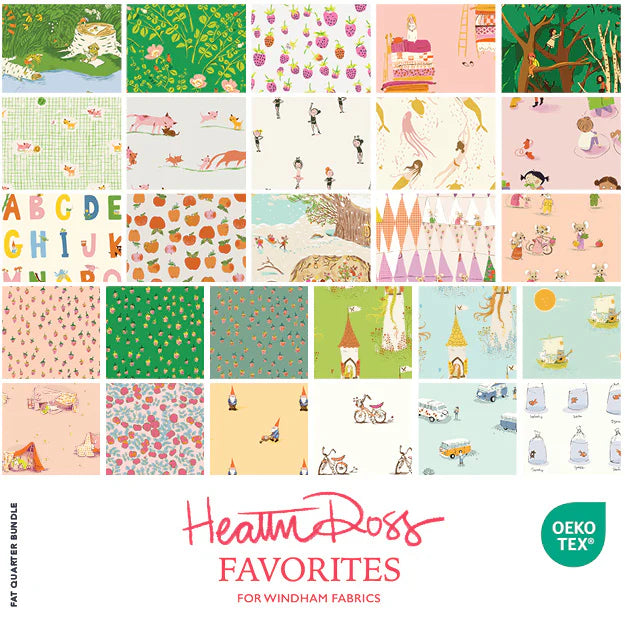 PREORDER - HEATHER ROSS FAVORITES  - FAT QUARTER BUNDLE - FULL COLLECTION