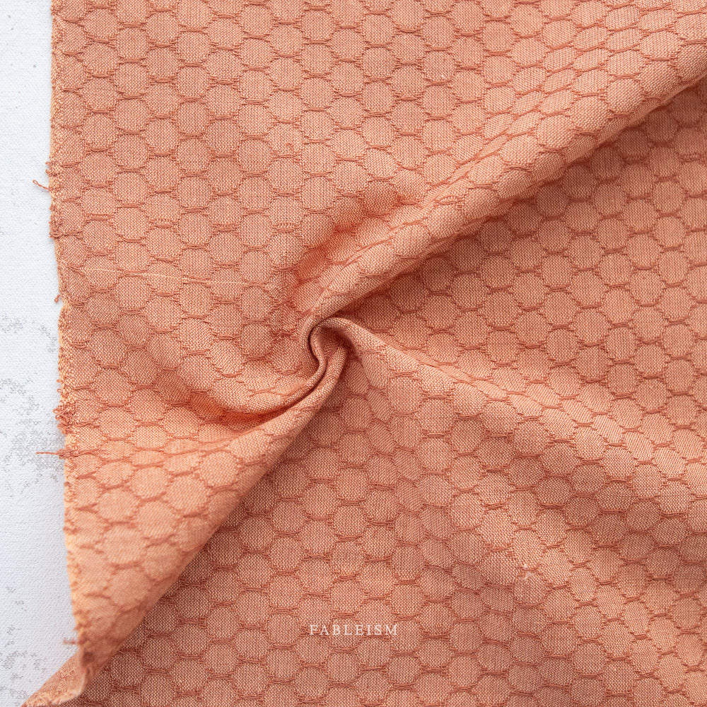 Woven - Forest Forage - Honeycomb - Persimmon - Fableism