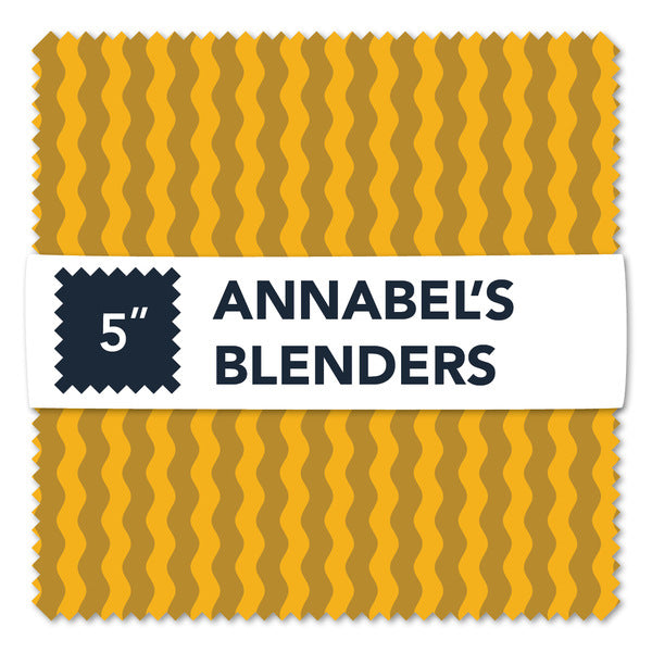 5" Squares - Charm Pack - Annabel's Blenders