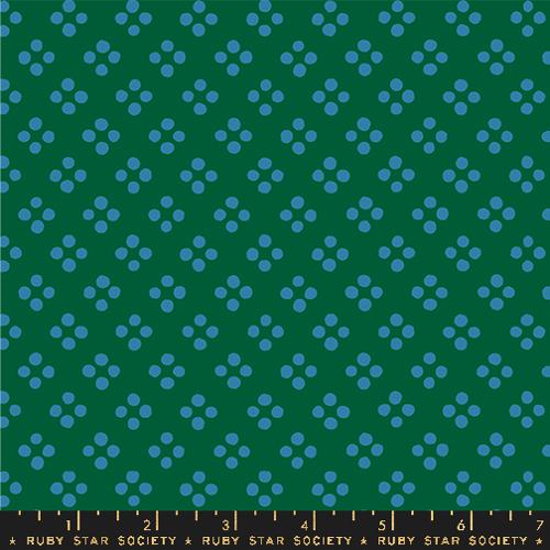 Geometry - Vintage Pixie Dots - Jade - Ruby Star Society