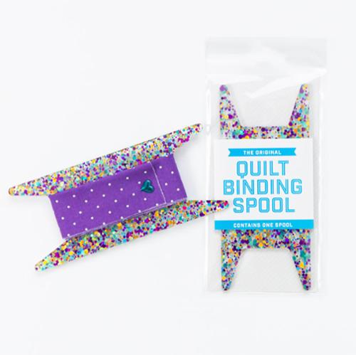 Glitter Binding Spool - Purple/Teal