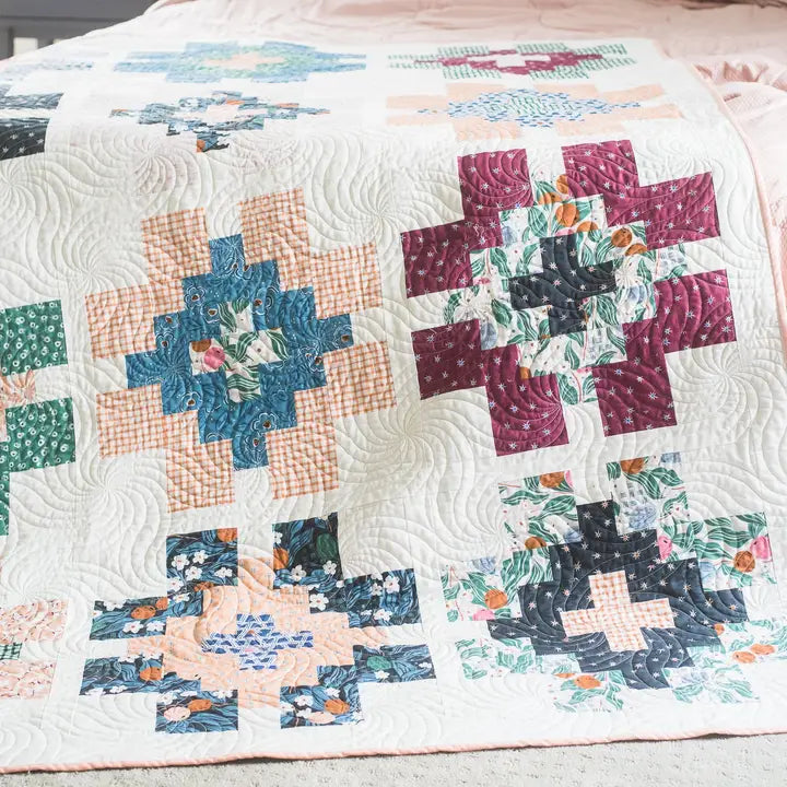 Glowing Paper Quilt Pattern
