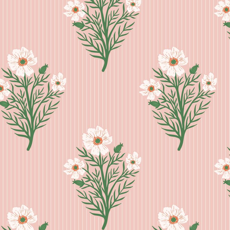 Field of Stripes and Flowers - It Was the 70s - Cloud9