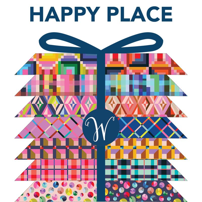 PREORDER - Happy Place - Fat Quarter Bundle