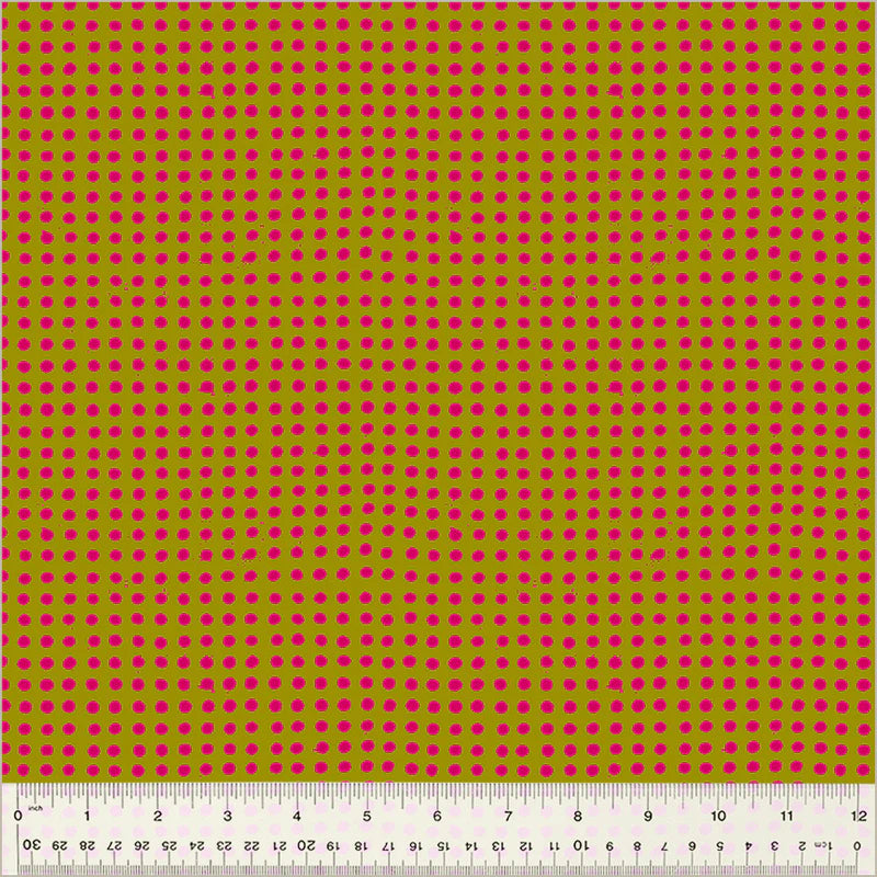 Dots - Turmeric/Dragonfruit - Heather Ross Ruby + Bee Blenders