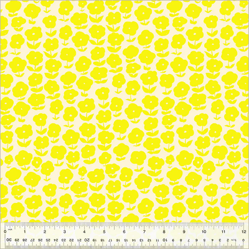 Puffy Daisy - Vanilla Custard - Heather Ross Ruby + Bee Blenders