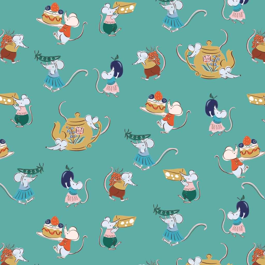 PREORDER - Half Yard Bundle - House Mouse - Cloud9