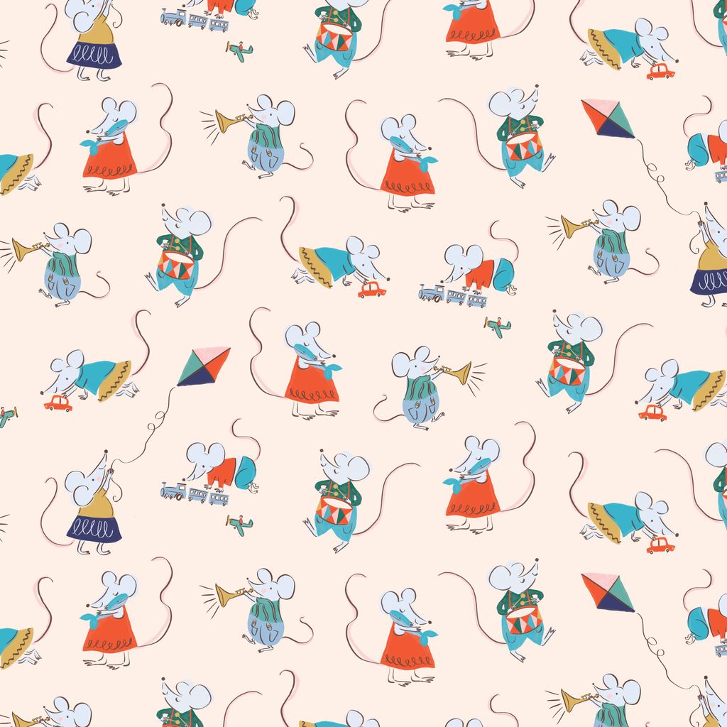 PREORDER - Half Yard Bundle - House Mouse - Cloud9