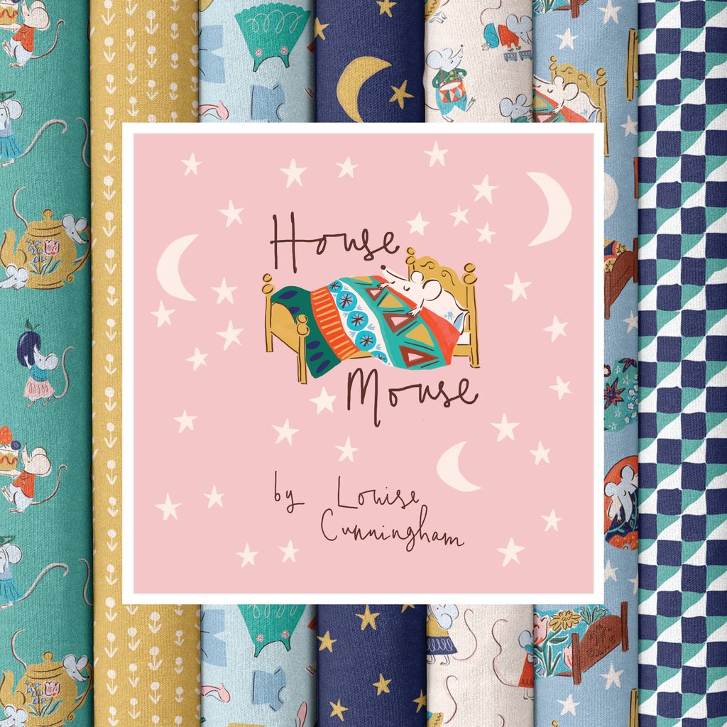 PREORDER - Half Yard Bundle - House Mouse - Cloud9
