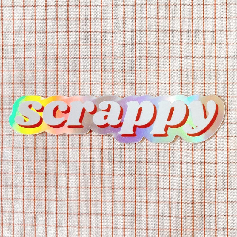 Scrappy Sticker