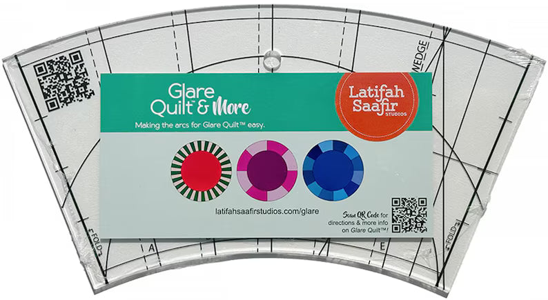 Glare Quilt Pattern & Acrylic Template Set