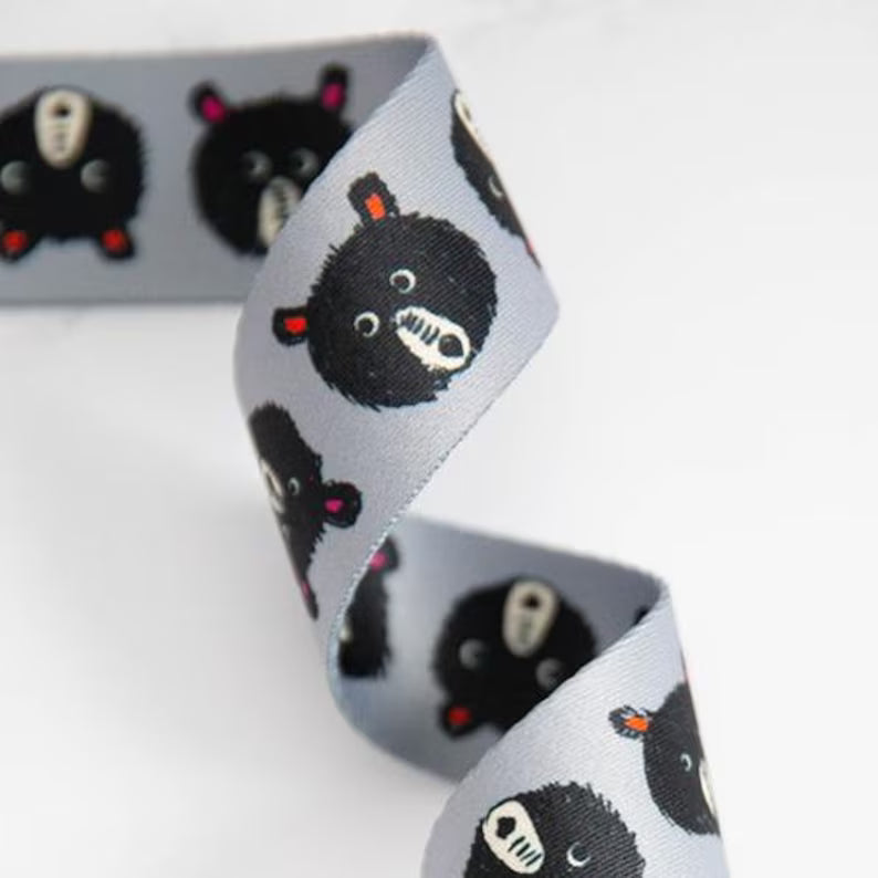 58" Cut - End of Roll Deal Webbing - 1.5" Wide - Teddy and the Bears