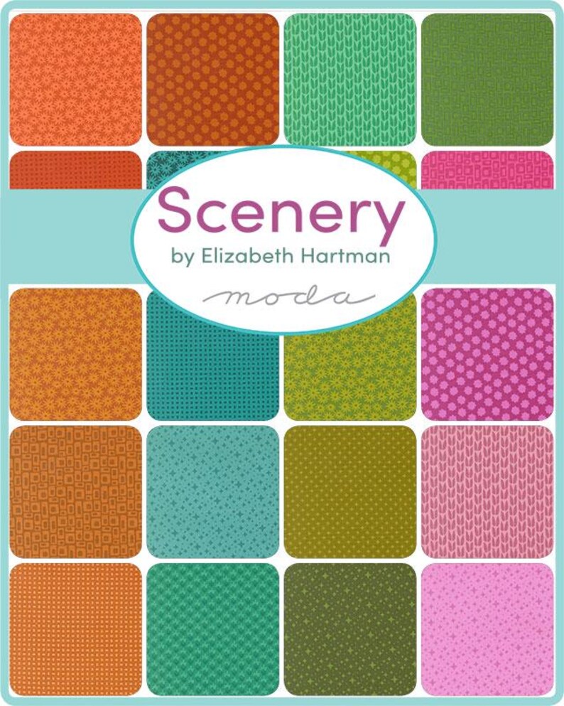 MINI CHARM PACK - Scenery - Elizabeth Hartman - Moda