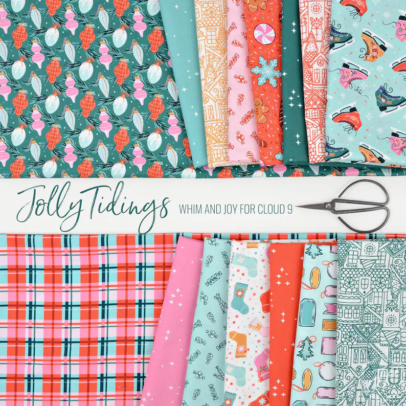 10" Squares Pack - Jolly Tidings - Cloud9