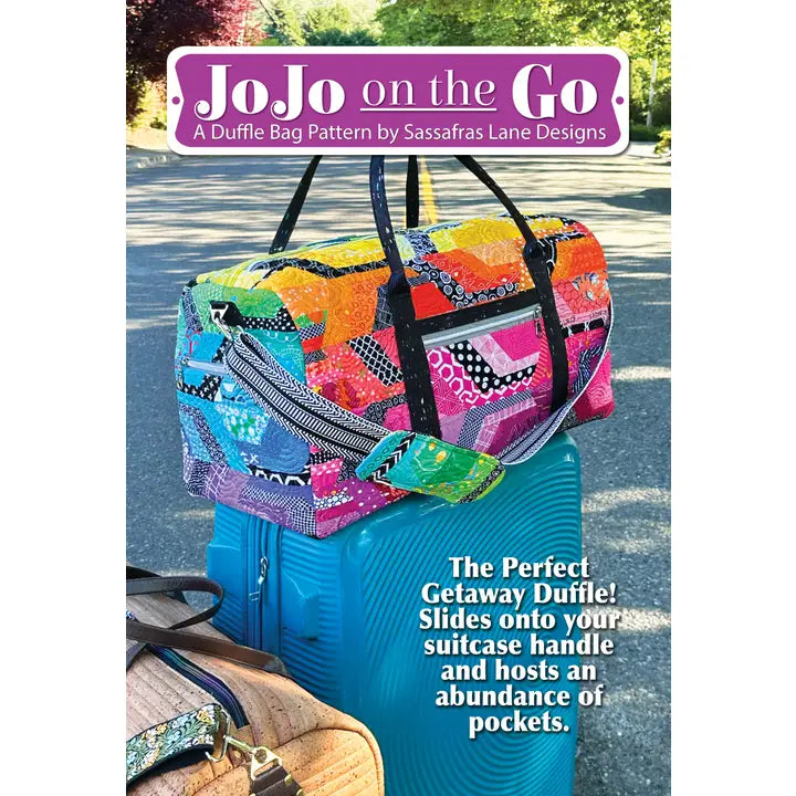 Jojo on the Go Duffle Bag Pattern - Printed