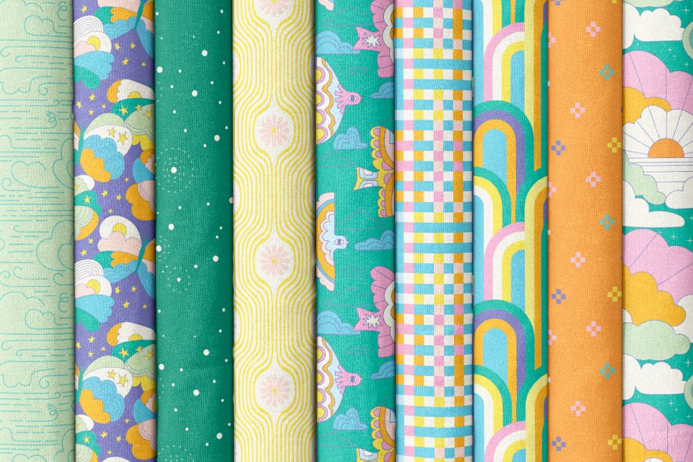 Fat Quarter Bundle - Full Collection - High in the Sky - Cloud9