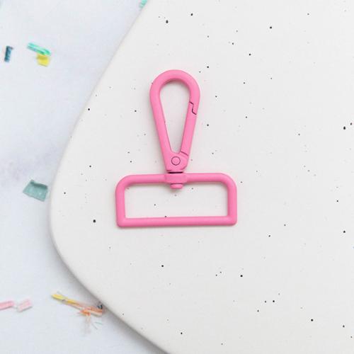 1.5" Swivel Snap Hook - Pastel Pink