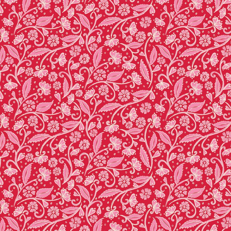 Blush Bouquet - Red - Folk Love - Cloud9