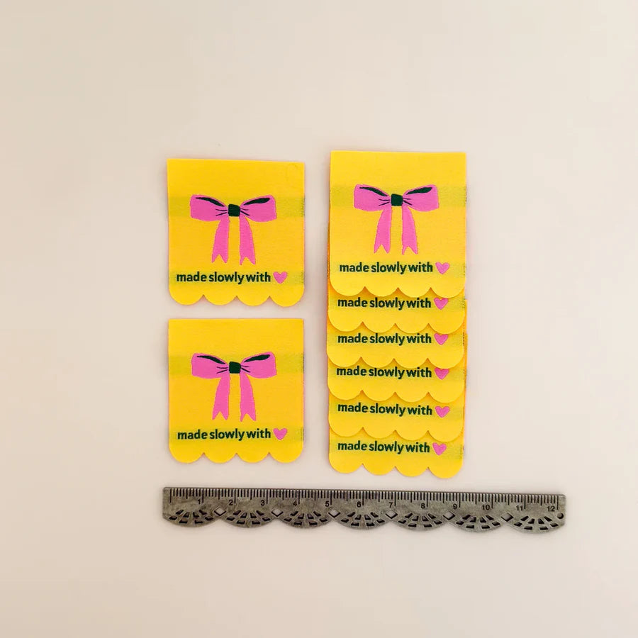 Woven Labels - Made Slowly with Love - Minki Kim