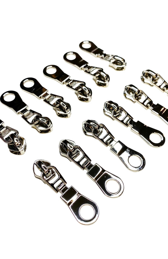 Nickel Zipper Pulls