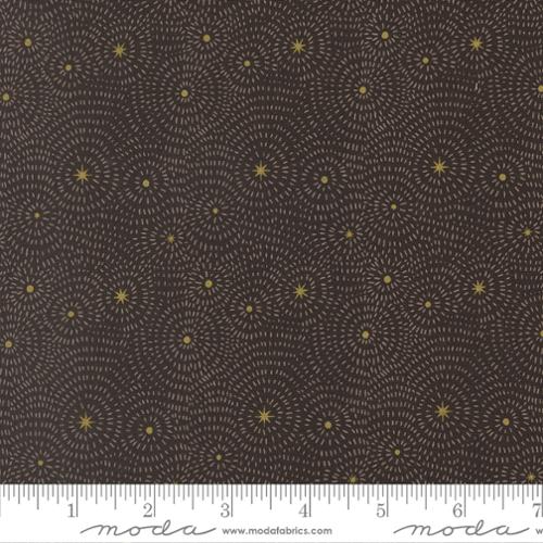 Night Owl - Starry Night - Midnight - Gingiber - Moda Fabrics
