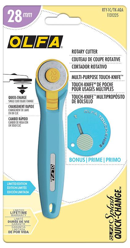 OLFA Rotary Cutter - Aqua - 28mm