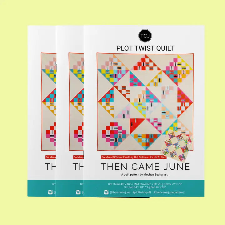 Plot Twist Quilt Pattern - Printed