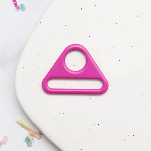 1.5" Triangle Ring - Purple Berry