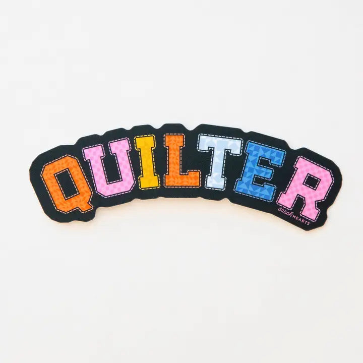 Quilter - Vinyl Waterproof Sticker