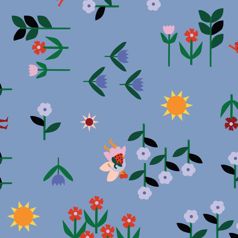 Fairy Magic Fields - Blue - A Tulip Story - Cloud9