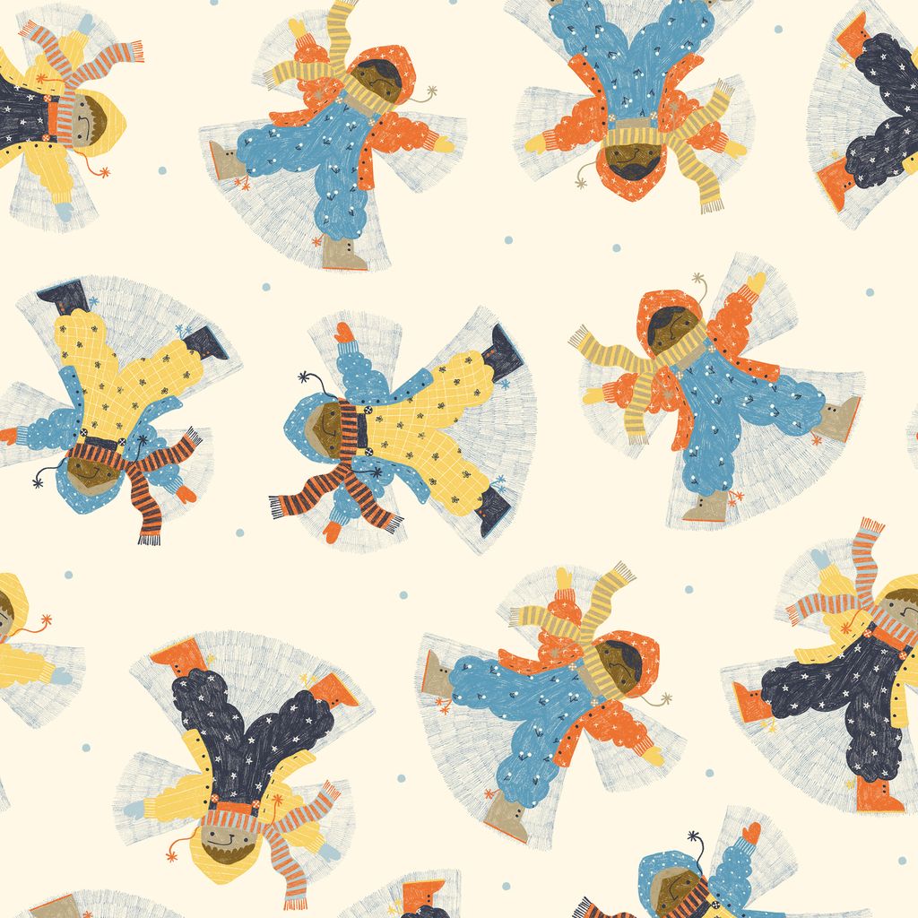 Snow Angel - Snow Friends - Cloud9 Fabrics