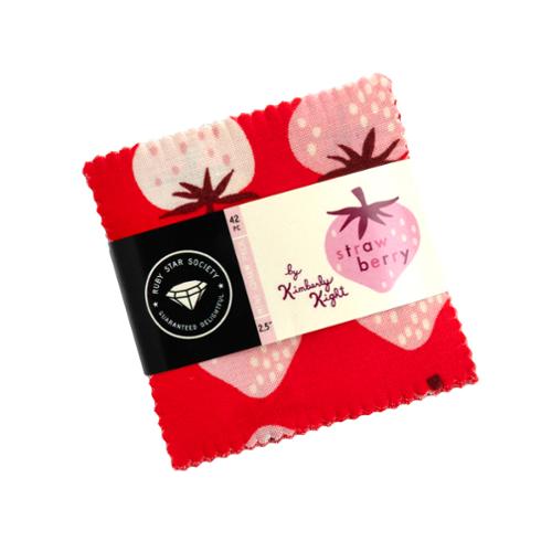 Mini Charm Pack - Strawberry - RUBY STAR SOCIETY