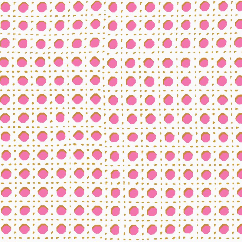 Studio Caning - White/Pink - Summer Sun - Cloud9