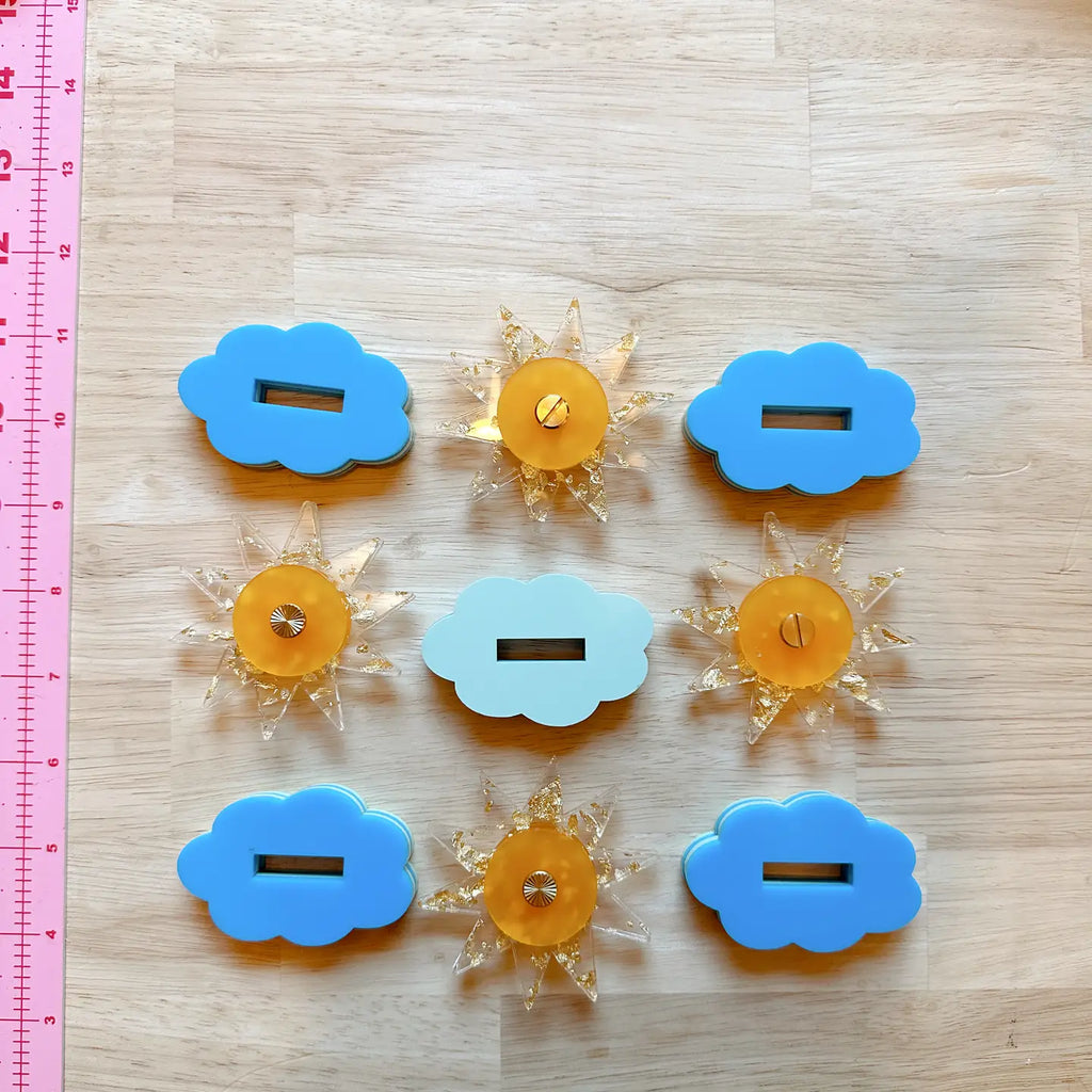 Sun and Clouds Thread Cutter