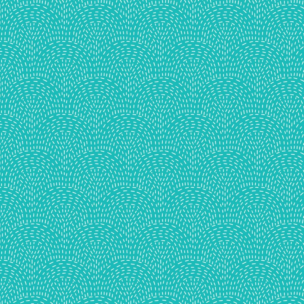 Tracks - Turquoise - Reindeer Romance - Cloud9 Fabrics