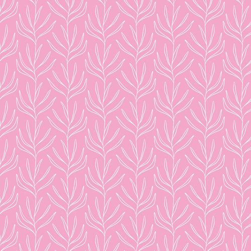 .75 YARDS - Vines - Pink - Reindeer Romance - Cloud9 Fabrics
