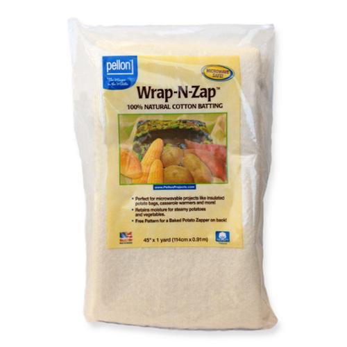 Wrap-N-Zap 45"x36" Pellon - Microwave / Heat Safe Batting