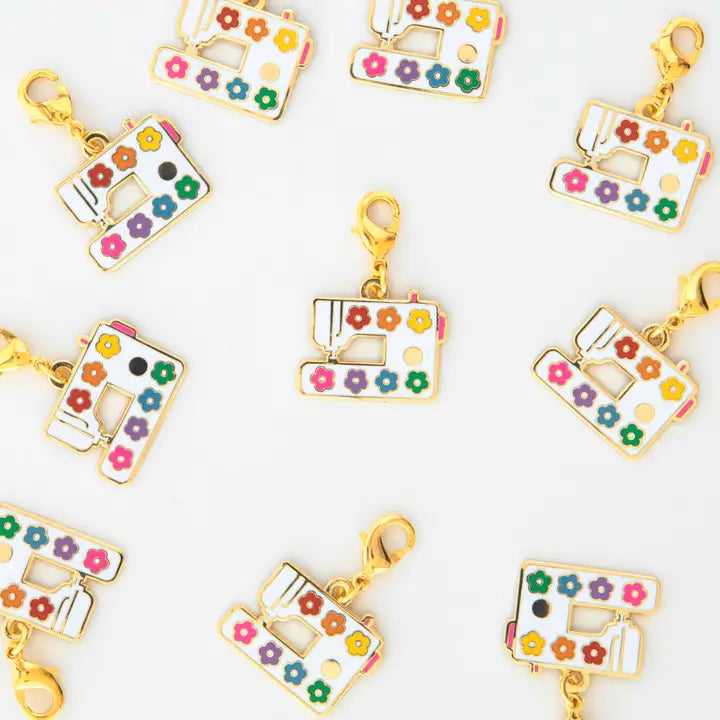 Sewing Machine - Zipper Charm